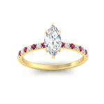 Load image into Gallery viewer, marquise-cut-french-pave-pink-sapphire-engagement-ring-in-yellow-gold-FD11408MQRGSADRPIANGLE5-NL-YG_c797b464-f3a0-4cce-b9e8-0c2f51bdeb13?v=1762849857
