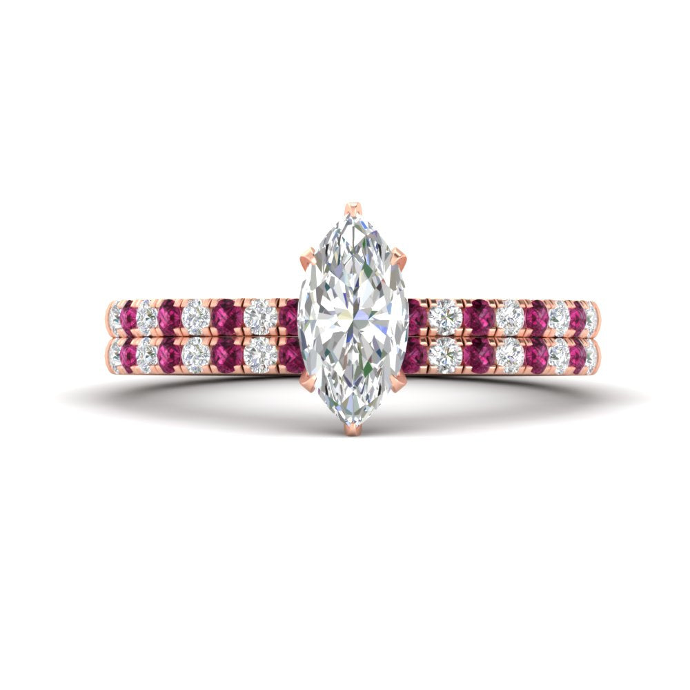 marquise-cut-french-pave-pink-sapphire-wedding-ring-set-in-rose-gold-FD11408MQGSADRPI-NL-RG?v=1763104274