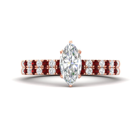 marquise-cut-french-pave-ruby-wedding-ring-set-in-rose-gold-FD11408MQGRUDR-NL-RG?v=1763104275