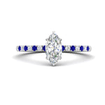 Load image into Gallery viewer, marquise-cut-french-pave-sapphire-engagement-ring-in-white-gold-FD11408MQRGSABL-NL-WG_cd686034-58df-48ab-8819-cd97a49f17c9?v=1762849857
