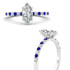 Load image into Gallery viewer, marquise-cut-french-pave-sapphire-engagement-ring-in-white-gold-FD11408MQRGSABLANGLE3-NL-WG_001e9413-73ed-4937-8077-35bdcb000aae?v=1762849759