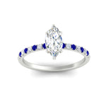 Load image into Gallery viewer, marquise-cut-french-pave-sapphire-engagement-ring-in-white-gold-FD11408MQRGSABLANGLE5-NL-WG_95019d5d-f8b4-451e-8813-baed9b555821?v=1762849857
