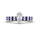 Load image into Gallery viewer, marquise-cut-french-pave-sapphire-wedding-ring-set-in-yellow-gold-FD11408MQGSABL-NL-YG?v=1763104274