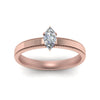 Load image into Gallery viewer, marquise-cut-glossy-milgrain-single-stone-anniversary-diamond-ring-in-14K-rose-gold-FD-ENR8985MQRANGLE5-NL-RG
