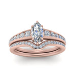 Load image into Gallery viewer, marquise-cut-graduated-channel-diamond-wedding-set-in-FD122866MQ-NL-RG
