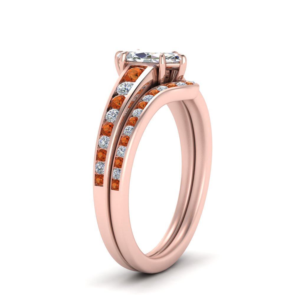 marquise-cut-graduated-channel-diamond-wedding-set-with-orange-sapphire-in-FD122866MQGSAOR-NL-RG