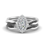 Load image into Gallery viewer, marquise-cut-halo-black-diamond-infinity-bridal-set-in-white-gold-FD9212MQGBLACK-NL-WG-B2.jpg