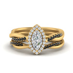Load image into Gallery viewer, marquise-cut-halo-black-diamond-infinity-bridal-set-in-yellow-gold-FD9212MQGBLACK-NL-YG-B2.jpg