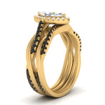Load image into Gallery viewer, marquise-cut-halo-black-diamond-infinity-bridal-set-in-yellow-gold-FD9212MQGBLACK-NL-YG-B2.jpg
