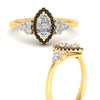 Load image into Gallery viewer, marquise-cut-halo-cluster-accent-black-diamond-engagement-ring-in-yellow-gold-FD10512MQRGBLACKANGLE3-NL-YG.jpg?v=1770117259