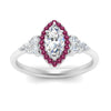 Load image into Gallery viewer, marquise-cut-halo-cluster-accent-pink-sapphire-engagement-ring-in-white-gold-FD10512MQRGSADRPIANGLE5-NL-WG.jpg?v=1770117258