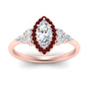 Load image into Gallery viewer, marquise-cut-halo-cluster-accent-ruby-engagement-ring-in-rose-gold-FD10512MQRGRUDRANGLE5-NL-RG.jpg?v=1770117258
