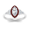 Load image into Gallery viewer, marquise-cut-halo-cluster-accent-ruby-engagement-ring-in-white-gold-FD10512MQRGRUDRANGLE5-NL-WG.jpg?v=1770117259