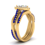 Load image into Gallery viewer, marquise-cut-halo-sapphire-infinity-bridal-set-in-yellow-gold-FD9212MQGSABL-NL-YG-B2.jpg
