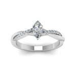 Load image into Gallery viewer, marquise-cut-infinity-twist-diamond-engagement-ring-in-white-gold-FD8253MQRHAND-NL-WG
