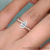 Load image into Gallery viewer, marquise-cut-infinity-twist-diamond-engagement-ring-in-rose-gold-FD8253MQRHAND-NL-RG