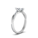 Load image into Gallery viewer, marquise-cut-infinity-twist-diamond-engagement-ring-in-white-gold-FD8253MQRHAND-NL-WG
