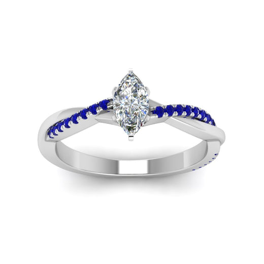 marquise-cut-infinity-twist-diamond-engagement-ring-with-blue-sapphire-in-14K-white-gold-FD8253MQRGSABL-NL-WG