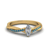 Load image into Gallery viewer, marquise-cut-infinity-twist-diamond-engagement-ring-with-ice-blue-topaz-in-14K-yellow-gold-FD8253MQRGICBLTO-NL-YG