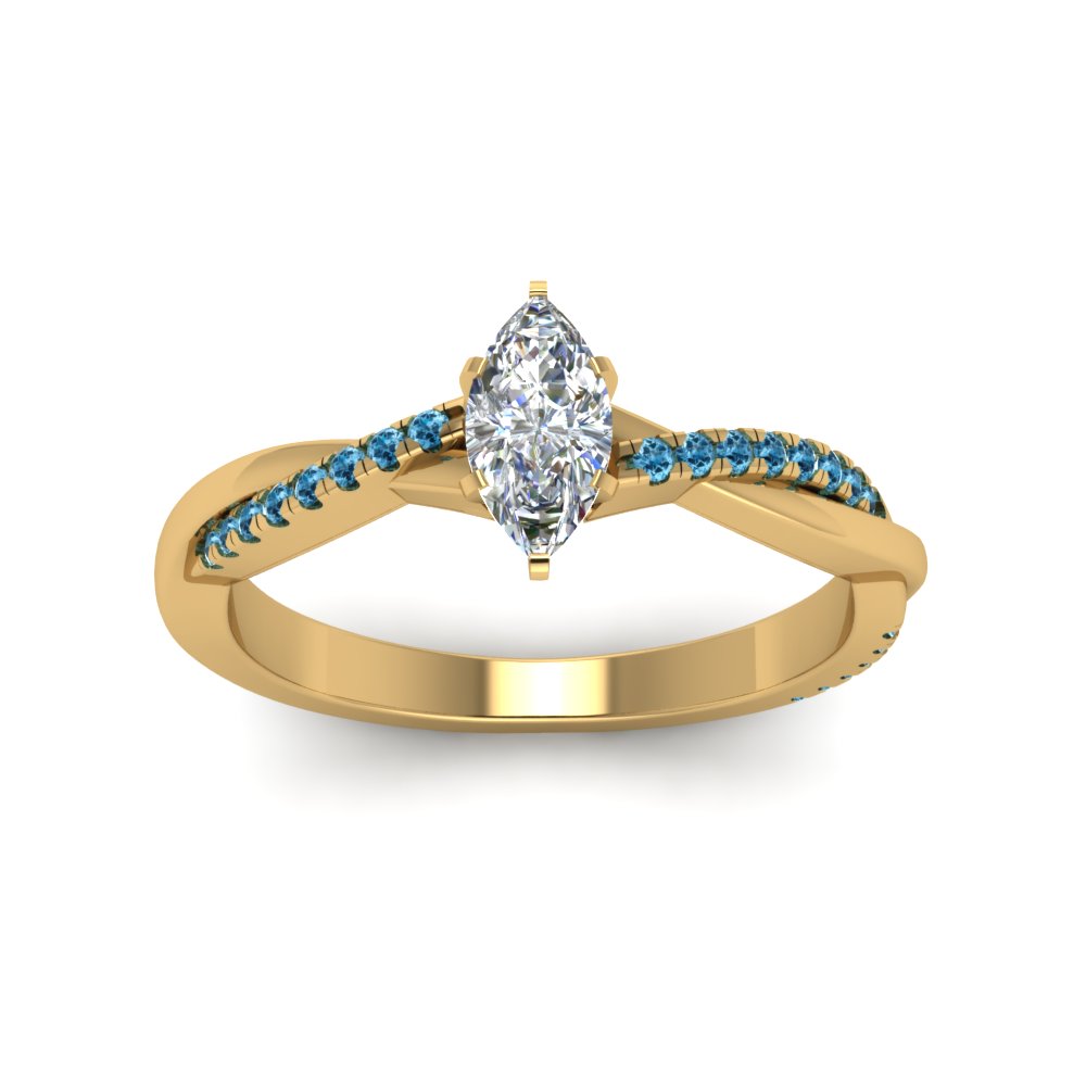 marquise-cut-infinity-twist-diamond-engagement-ring-with-ice-blue-topaz-in-14K-yellow-gold-FD8253MQRGICBLTO-NL-YG