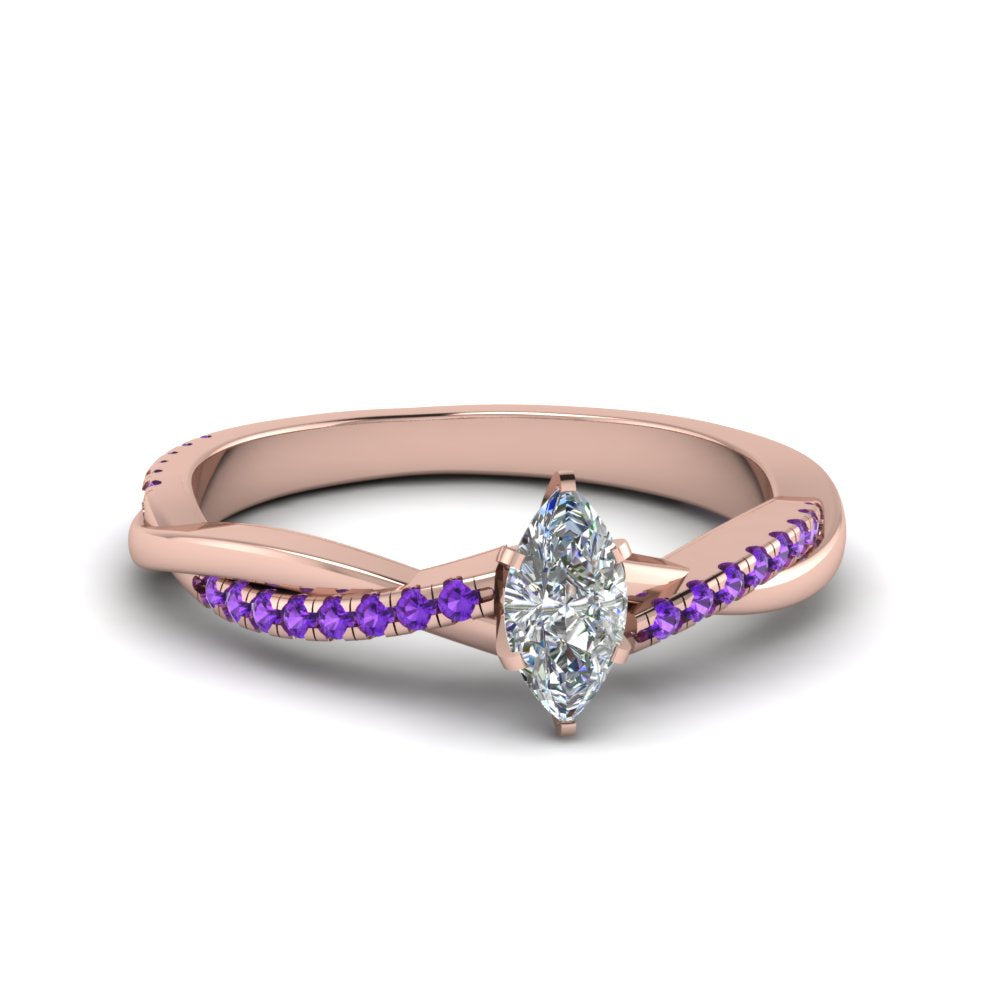 marquise-cut-infinity-twist-diamond-engagement-ring-with-violac-topaz-in-14K-rose-gold-FD8253MQRGVITO-NL-RG