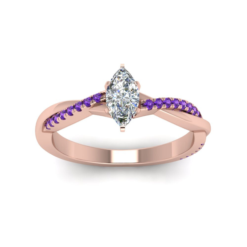 marquise-cut-infinity-twist-diamond-engagement-ring-with-violac-topaz-in-14K-rose-gold-FD8253MQRGVITO-NL-RG