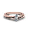 Load image into Gallery viewer, marquise-cut-infinity-twist-engagement-ring-with-black-diamond-in-14K-rose-gold-FD8253MQRGBLACK-NL-RG