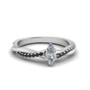 Load image into Gallery viewer, marquise-cut-infinity-twist-engagement-ring-with-black-diamond-in-14K-white-gold-FD8253MQRGBLACK-NL-WG