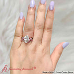 Load image into Gallery viewer, marquise-cut-lab-diamond-luxury-wedding-ring-set-in-rose-gold-fdenr3211mq-fancy-1-nl-rg
