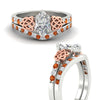 Load image into Gallery viewer, marquise-cut-orange-sapphire-channel-band-celtic-bridal-set-in-white-gold-fdens2255mqgsaorangle3-nl-wg-ws2.jpg