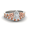 Load image into Gallery viewer, marquise-cut-orange-sapphire-channel-band-celtic-bridal-set-in-white-gold-fdens2255mqgsaorsleep-nl-wg-ws2.jpg