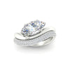 Load image into Gallery viewer, marquise-cut-pave-band-with-wave-solitaire-ring-in-white-gold-fdens11566mq-nl-wg-w1.jpg