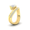 Load image into Gallery viewer, marquise-cut-pave-band-with-wave-solitaire-ring-in-yellow-gold-fdens11566mq-nl-yg-w1.jpg