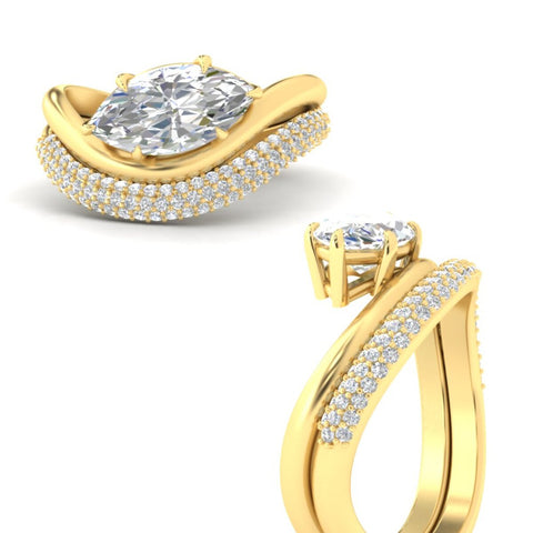 marquise-cut-pave-band-with-wave-solitaire-ring-in-yellow-gold-fdens11566mq-nl-yg-w1.jpg