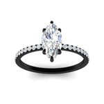 Load image into Gallery viewer, marquise-cut-pave-underhalo-engagement-ring-in-black-gold-FDENR11490MQRANGLE5-NL-BG.jpg?v=1761729747