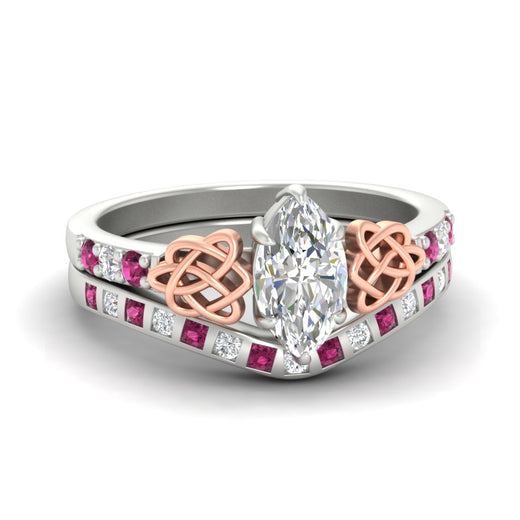 marquise-cut-pink-sapphire-celtic-two-tone-bridal-matching-set-in-white-gold-fdens2255mqgsadrpisleep-nl-wg-ws4.jpg