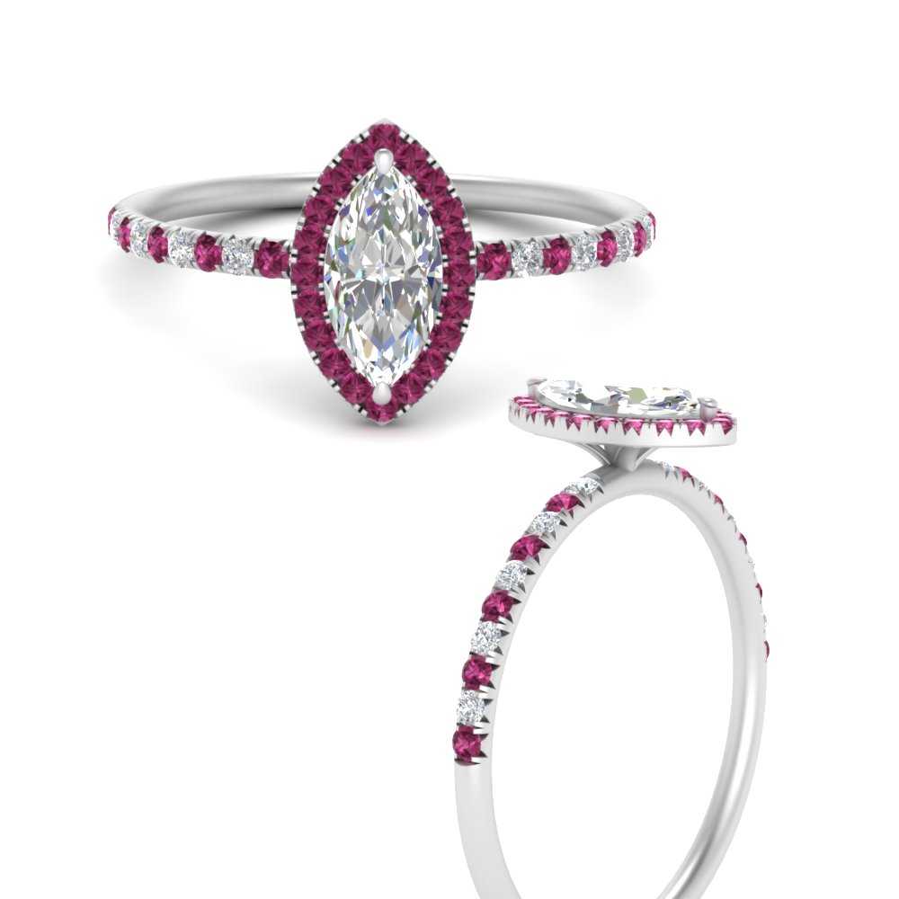 marquise-cut-pink-sapphire-halo-petite-engagement-ring-in-white-gold-FD8523MQRGSADRPIANGLE3-NL-WG