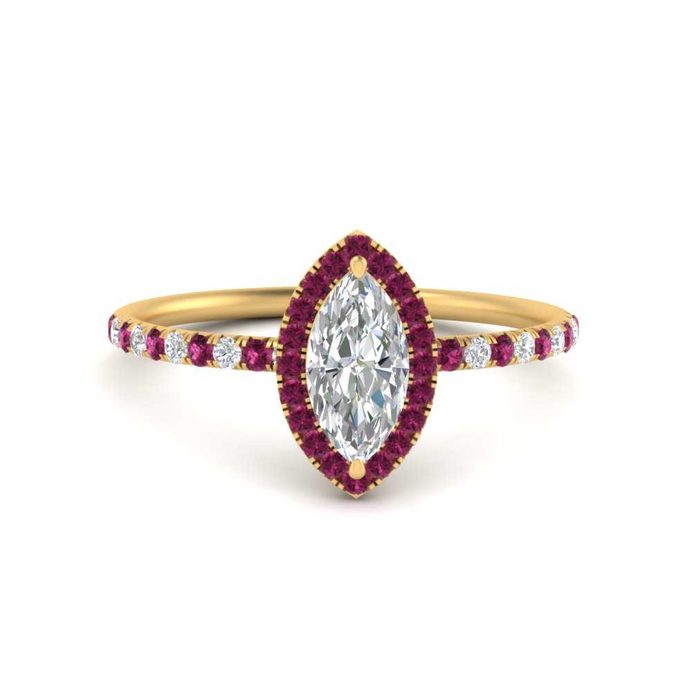 marquise-cut-pink-sapphire-halo-petite-engagement-ring-in-yellow-gold-FD8523MQRGSADRPIANGLE3-NL-YG