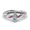 Load image into Gallery viewer, marquise-cut-pink-sapphire-twisted-vine-engagement-ring-in-white-gold-FD9127MQRGSADRPI-NL-WG