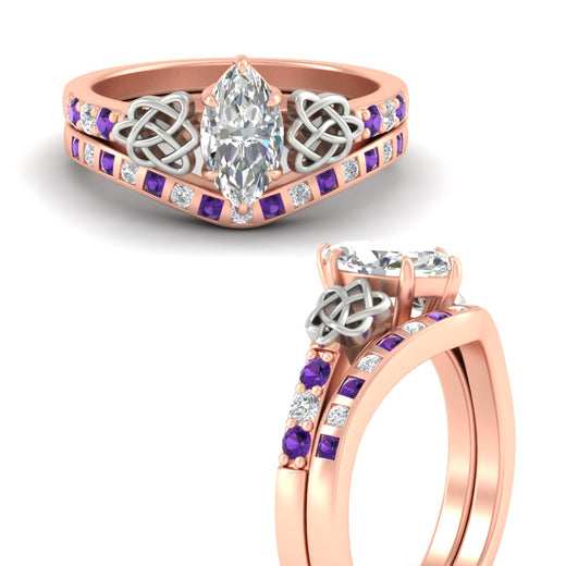 marquise-cut-purple-topaz-celtic-two-tone-bridal-matching-set-in-rose-gold-fdens2255mqgvitoangle3-nl-rg-ws4.jpg