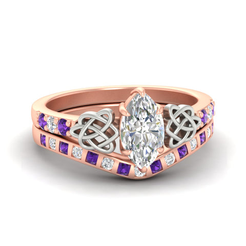 marquise-cut-purple-topaz-celtic-two-tone-bridal-matching-set-in-rose-gold-fdens2255mqgvitosleep-nl-rg-ws4.jpg