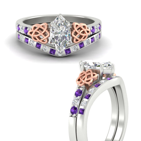 marquise-cut-purple-topaz-celtic-two-tone-bridal-matching-set-in-white-gold-fdens2255mqgvitoangle3-nl-wg-ws4.jpg