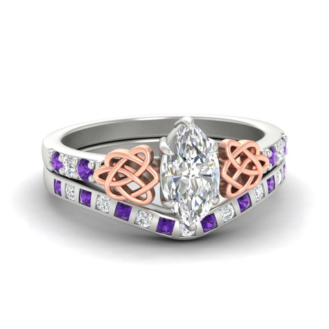 marquise-cut-purple-topaz-celtic-two-tone-bridal-matching-set-in-white-gold-fdens2255mqgvitosleep-nl-wg-ws4.jpg