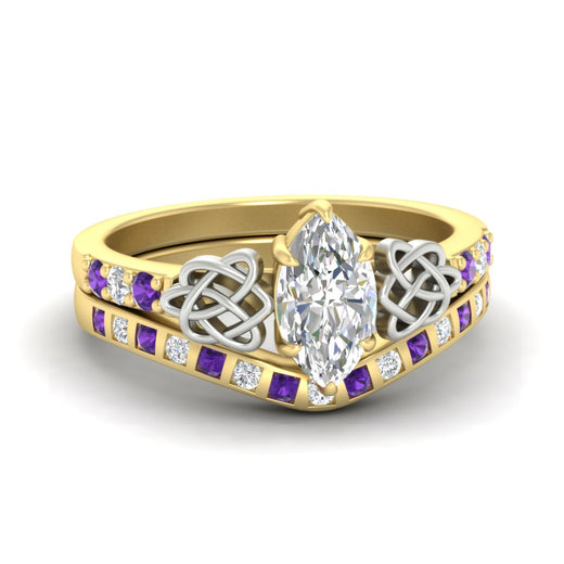 marquise-cut-purple-topaz-celtic-two-tone-bridal-matching-set-in-yellow-gold-fdens2255mqgvitosleep-nl-yg-ws4.jpg