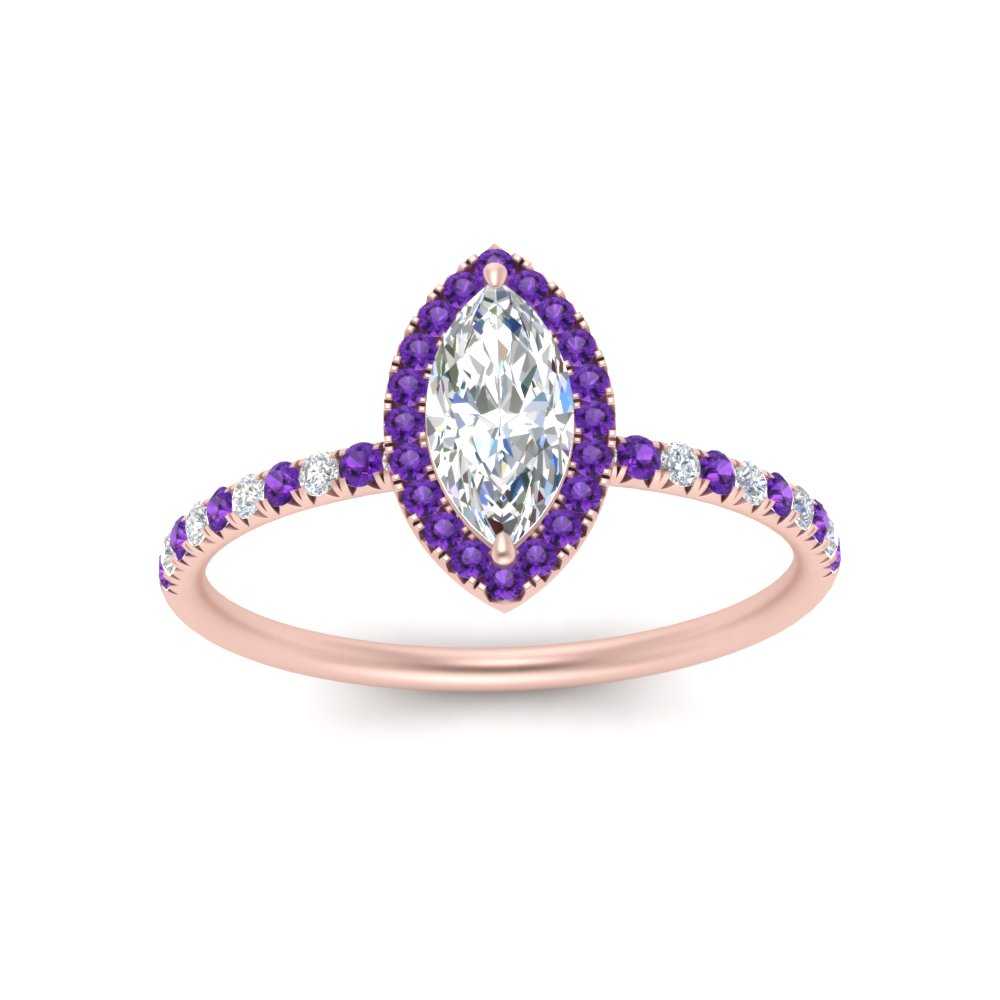 marquise-cut-purple-topaz-halo-petite-engagement-ring-in-rose-gold-FD8523MQRGVITOANGLE3-NL-RG