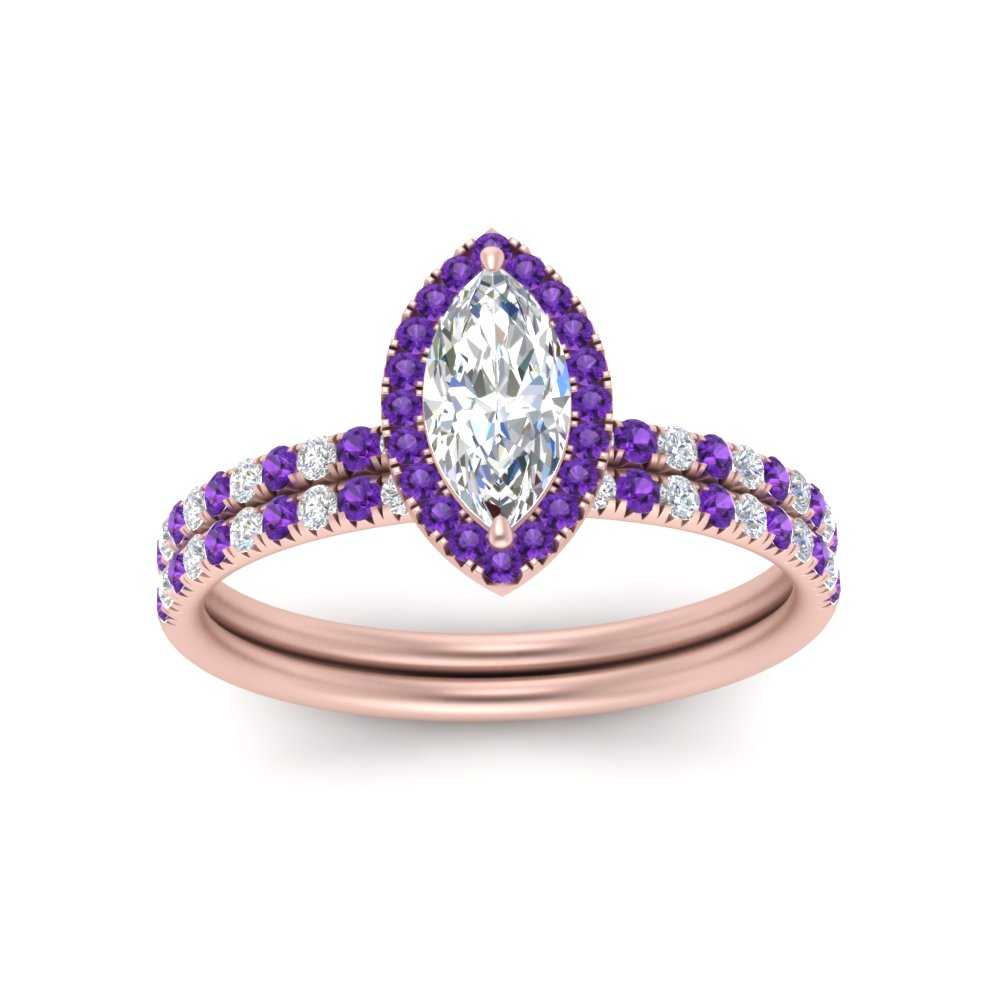 marquise-cut-purple-topaz-halo-wedding-ring-set-in-rose-gold-FD8523MQGVITO-NL-RG