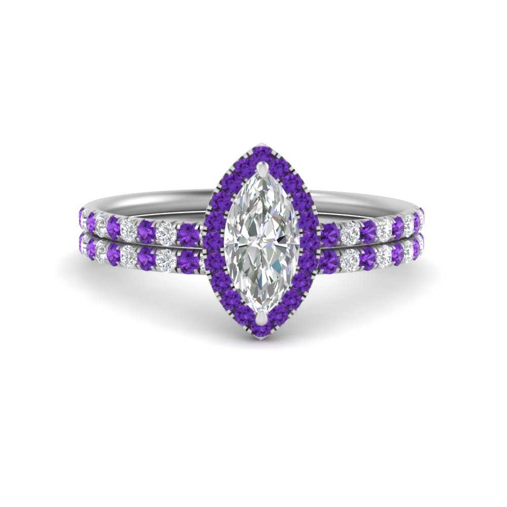 marquise-cut-purple-topaz-halo-wedding-ring-set-in-white-gold-FD8523MQGVITO-NL-WG