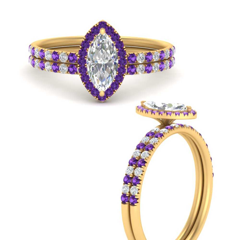 marquise-cut-purple-topaz-halo-wedding-ring-set-in-yellow-gold-FD8523MQGVITO-NL-YG