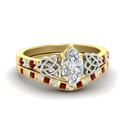 marquise-cut-ruby-celtic-two-tone-bridal-matching-set-in-yellow-gold-fdens2255mqgrudrsleep-nl-yg-ws4.jpg