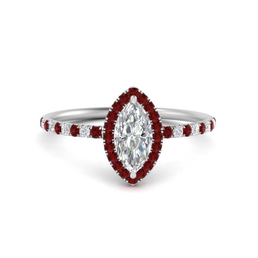 marquise-cut-ruby-halo-petite-engagement-ring-in-white-gold-FD8523MQRGRUDRANGLE3-NL-WG